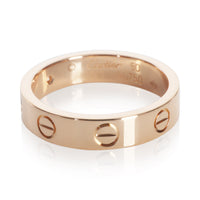 Rose Gold Diamond Small Model Love Ring