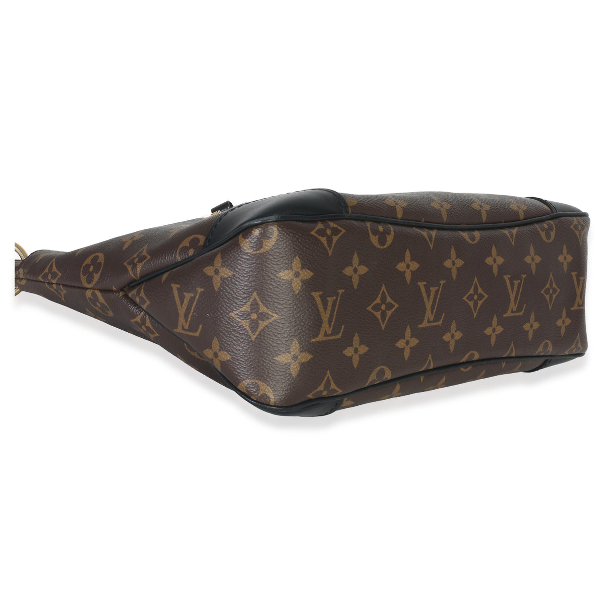 Black Monogram Canvas Odeon MM