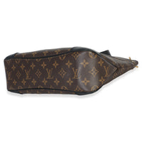 Black Monogram Canvas Odeon MM