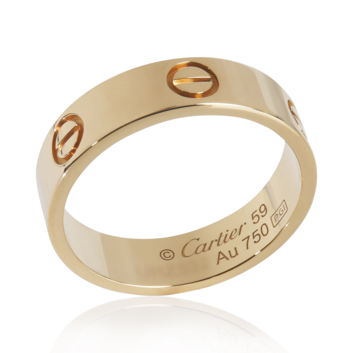 Yellow Gold  Love Ring