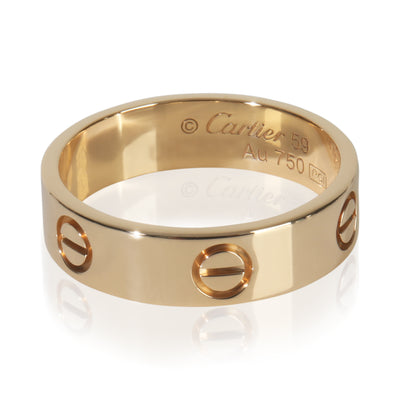 Yellow Gold  Love Ring