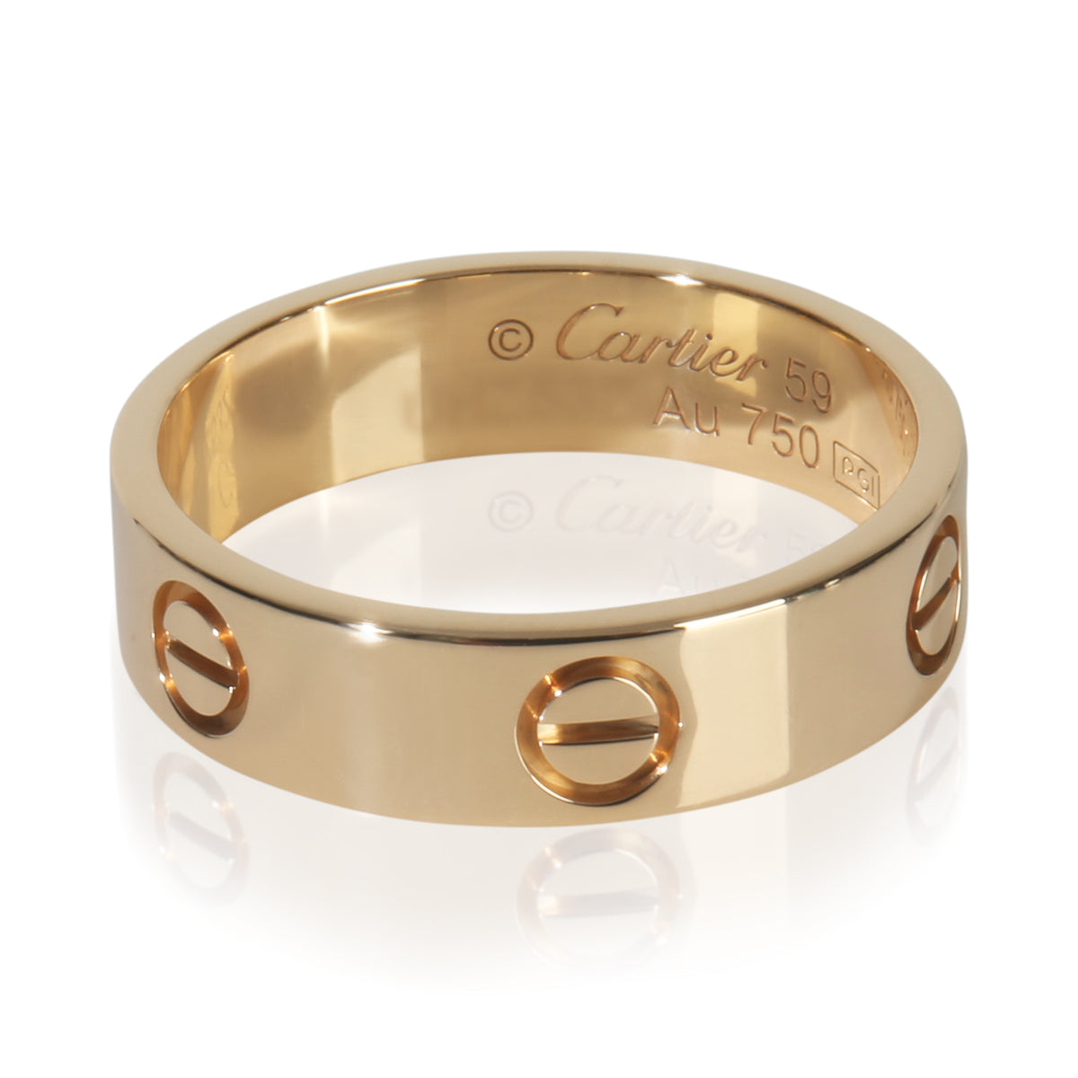 Yellow Gold  Love Ring