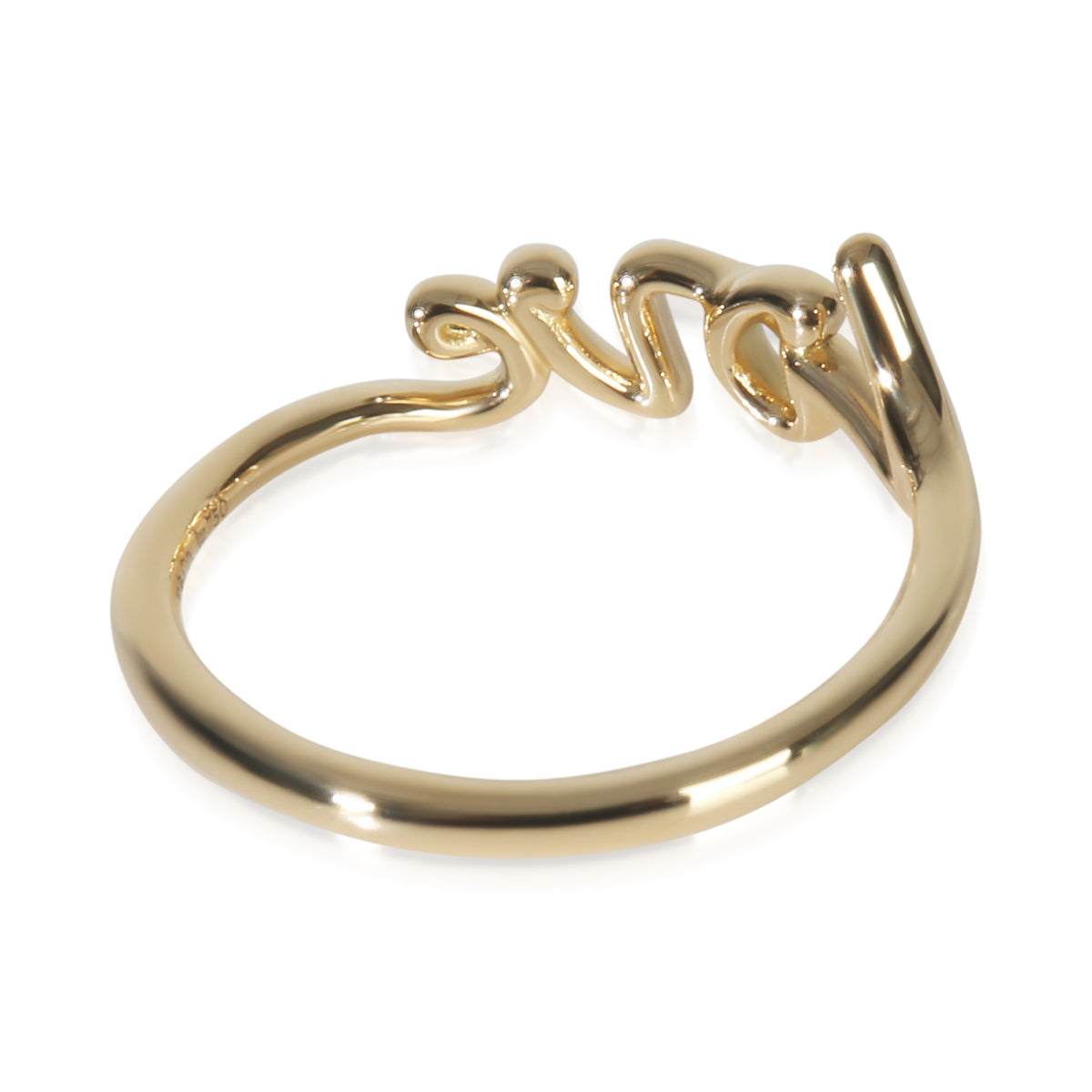 Yellow Gold  Mini Model Paloma Picasso Grafitti Love Ring