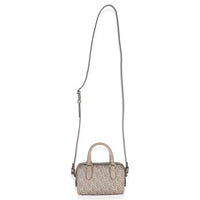 Gucci Taupe GG Shadow Monogram Super Mini Ophidia Bowler Bag Handbag av