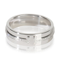 Tiffany & Co. White Gold Diamond Tiffany T Wide Ring fv