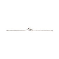White Gold  Love Bracelet