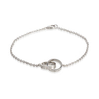White Gold  Love Bracelet