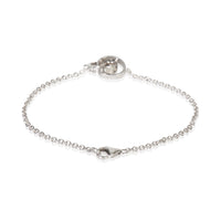 White Gold  Love Bracelet