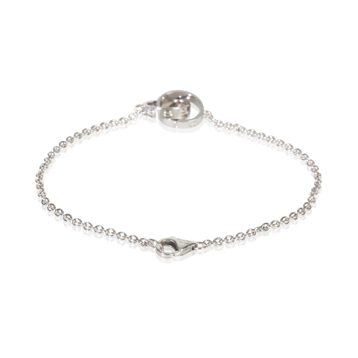 White Gold  Love Bracelet