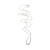 John Hardy Sterling Silver  Bamboo Teardrop Pendant pv