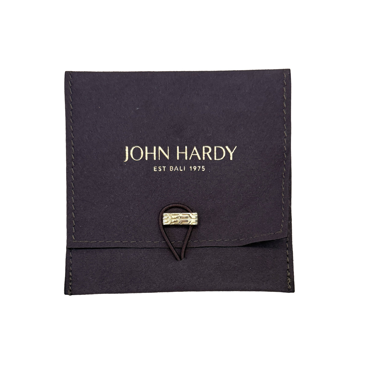John Hardy Yellow Gold & Sterling Silver  Dot Station Necklace box