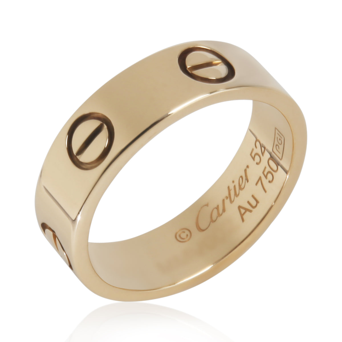 Cartier Yellow Gold  Love Ring bv