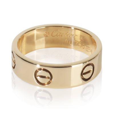 Cartier Yellow Gold  Love Ring fv