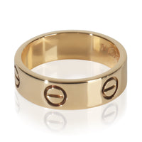 Cartier Yellow Gold  Love Ring sv