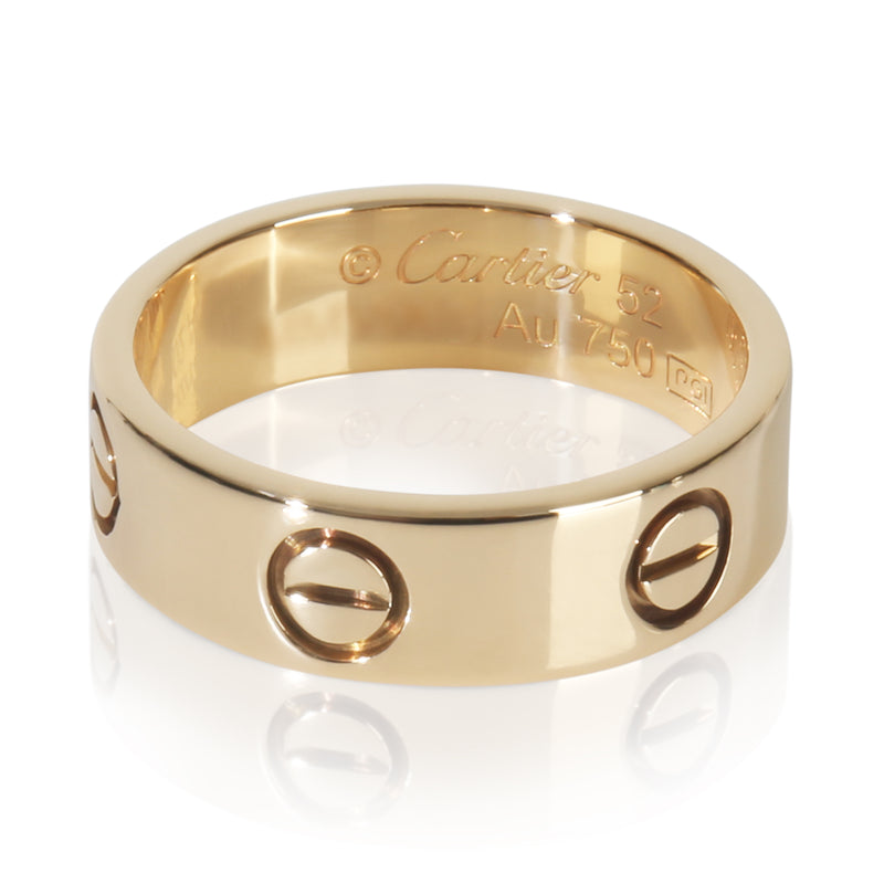 Yellow Gold  Love Ring