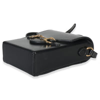 Black Boarded Plutone Calfskin Mini Horsebit 1955 Crossbody Bag