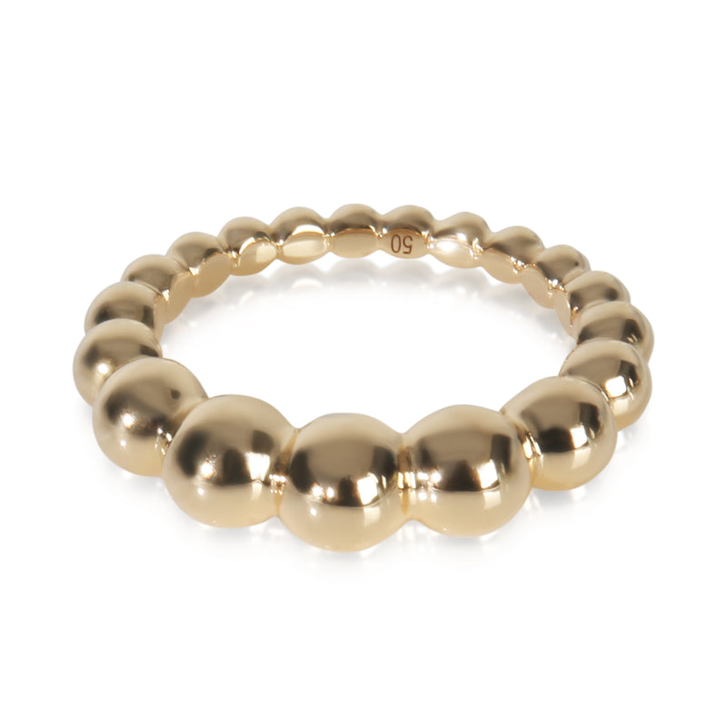 Yellow Gold  Perlee Ring