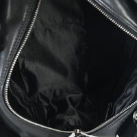 Chanel Black Lambskin Python Patchwork Shoulder Bag Handbag av