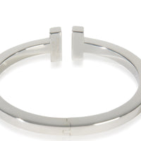 Sterling Silver  Tiffany T Square Hinged Bracelet