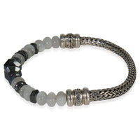 Sterling Silver  Icon Bead Bracelet
