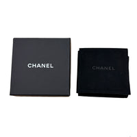 Gold-Plated  2023 Faux Pearl & Strass CC Brooch