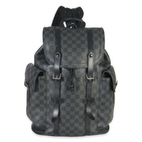 Damier Graphite Canvas Christopher Backpack PM