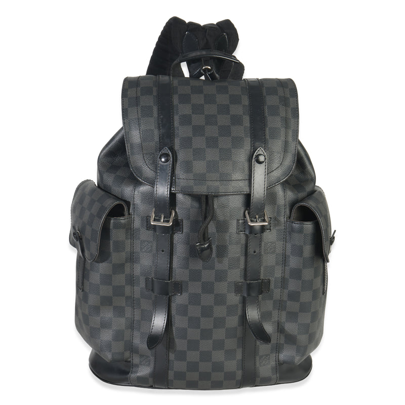 Damier Graphite Canvas Christopher Backpack PM