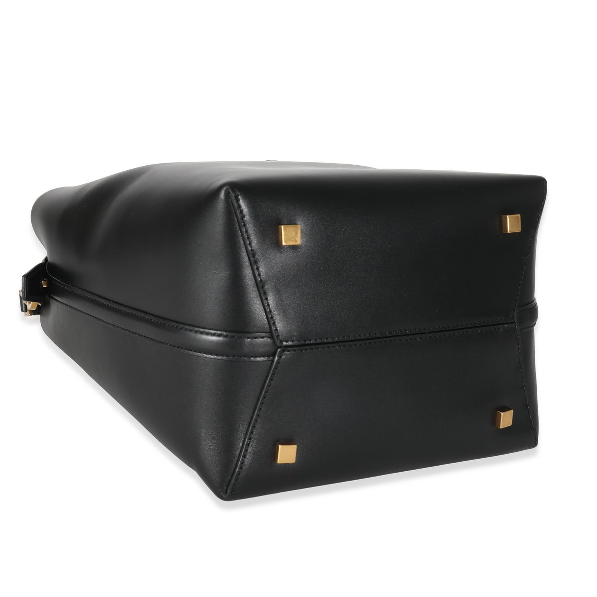 Saint Laurent Black Shiny Calfskin Small Le 37 Bucket Bag Handbag av