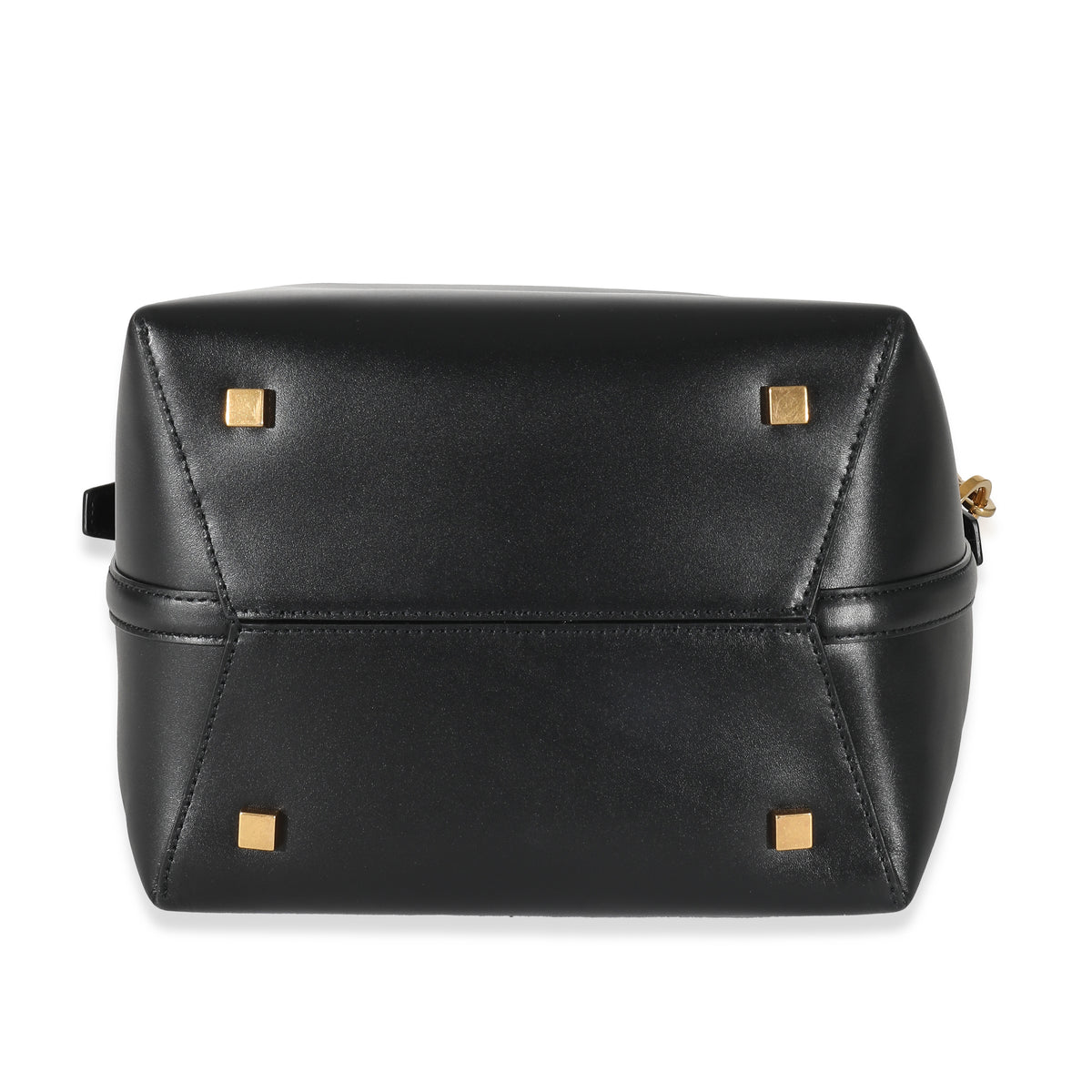 Saint Laurent Black Shiny Calfskin Small Le 37 Bucket Bag Handbag clasp