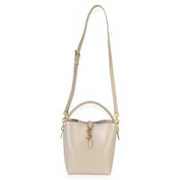 Saint Laurent Beige Calfskin Small Le 37 Bucket Bag Handbag av