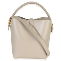 Saint Laurent Beige Calfskin Small Le 37 Bucket Bag Handbag bv