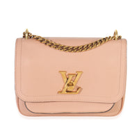 Rose Des Sables Grained Calfskin Lockme Tender