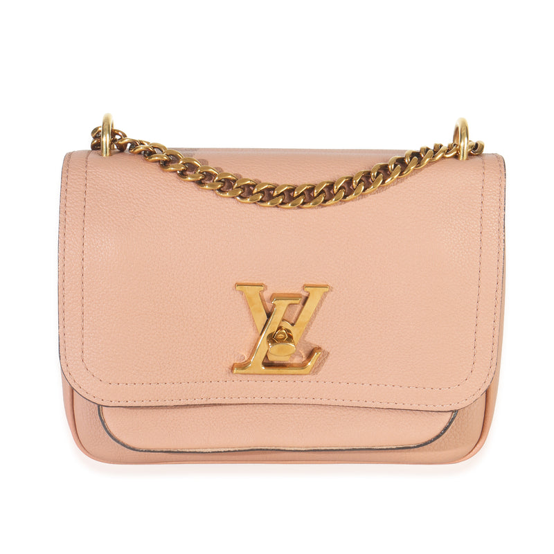 Rose Des Sables Grained Calfskin Lockme Tender