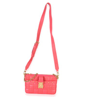 Louis Vuitton Rose Damier Quilted Lambskin Troca Pochette Handbag av