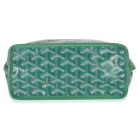 Goyard Green ine Canvas Reversible Mini Anjou Handbag stamp