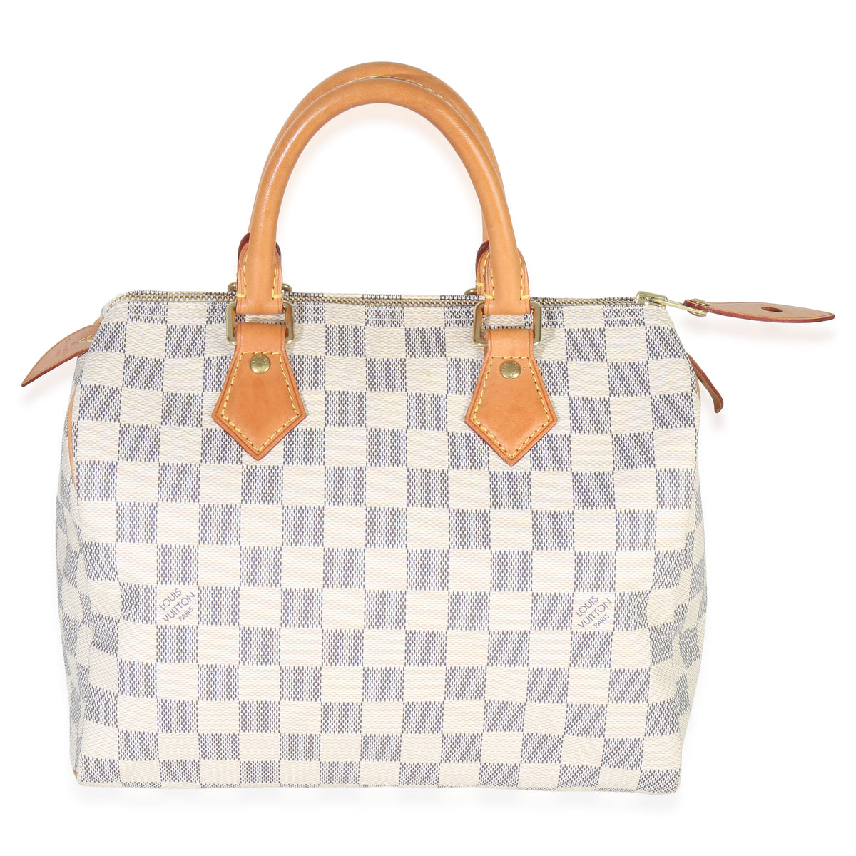 Louis Vuitton Damier Azur Canvas Speedy 25 Handbag bv