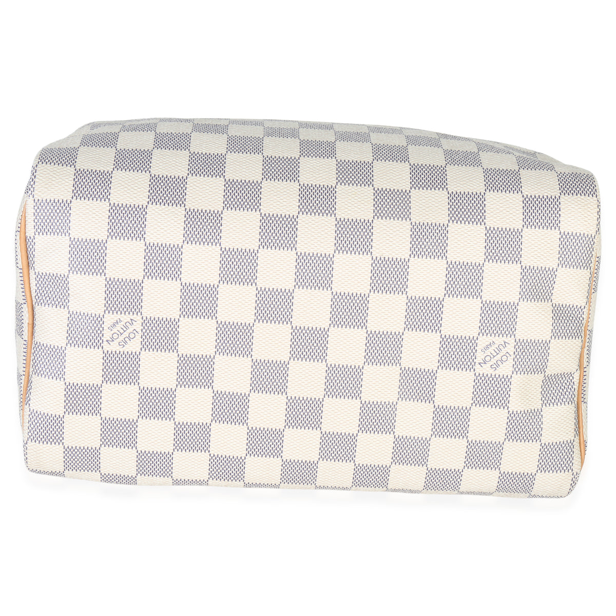 Louis Vuitton Damier Azur Canvas Speedy 25 Handbag stamp