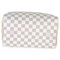 Louis Vuitton Damier Azur Canvas Speedy 25 Handbag stamp