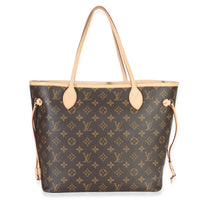 Louis Vuitton Monogram Canvas Neverfull MM Handbag bv