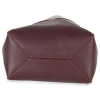 Loewe Burgundy Calfskin Mini Puzzle Fold Tote Handbag bv