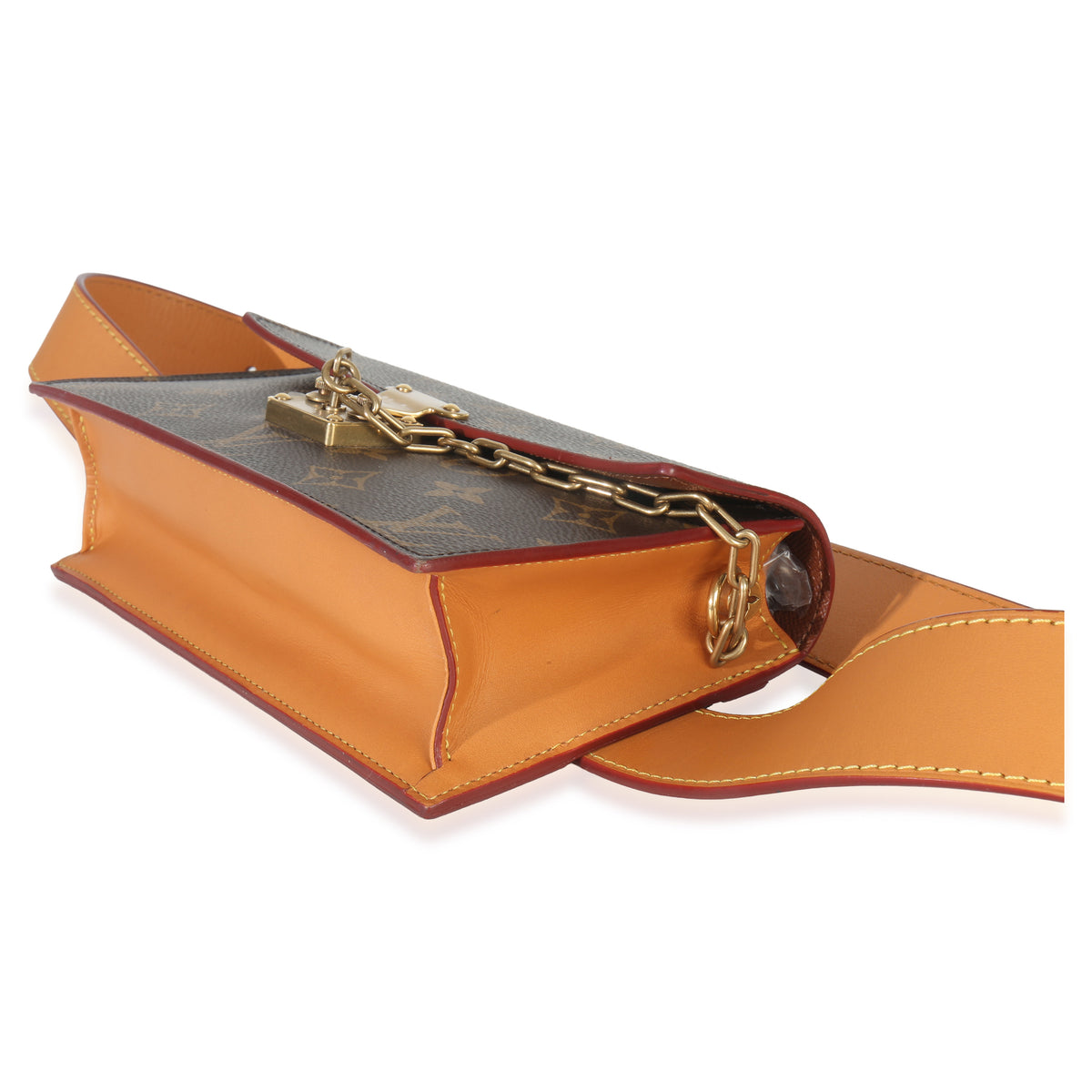 Louis Vuitton Monogram Canvas S Lock Belt Pouch Handbag box