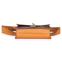 Louis Vuitton Monogram Canvas S Lock Belt Pouch Handbag stamp