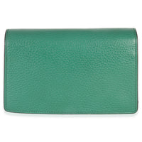 Gucci Green Dollar Calfskin Crystal Super Mini Dionysus Handbag bv