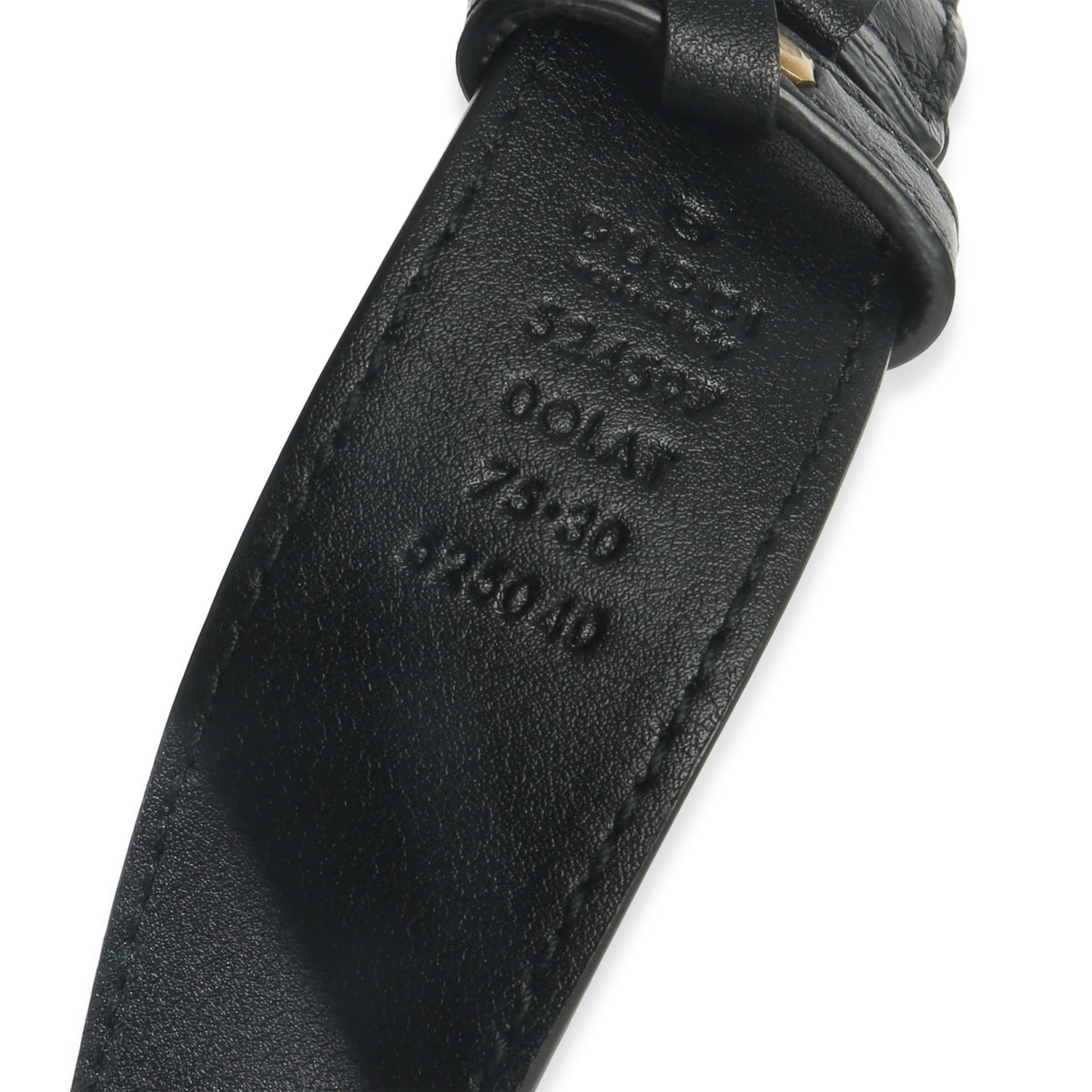 Black Matelasse Calfskin GG Marmont Triple Pouch Belt Bag