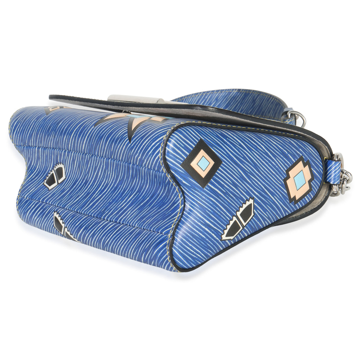 Louis Vuitton Blue Denim Aztec Epi Twist PM Handbag box