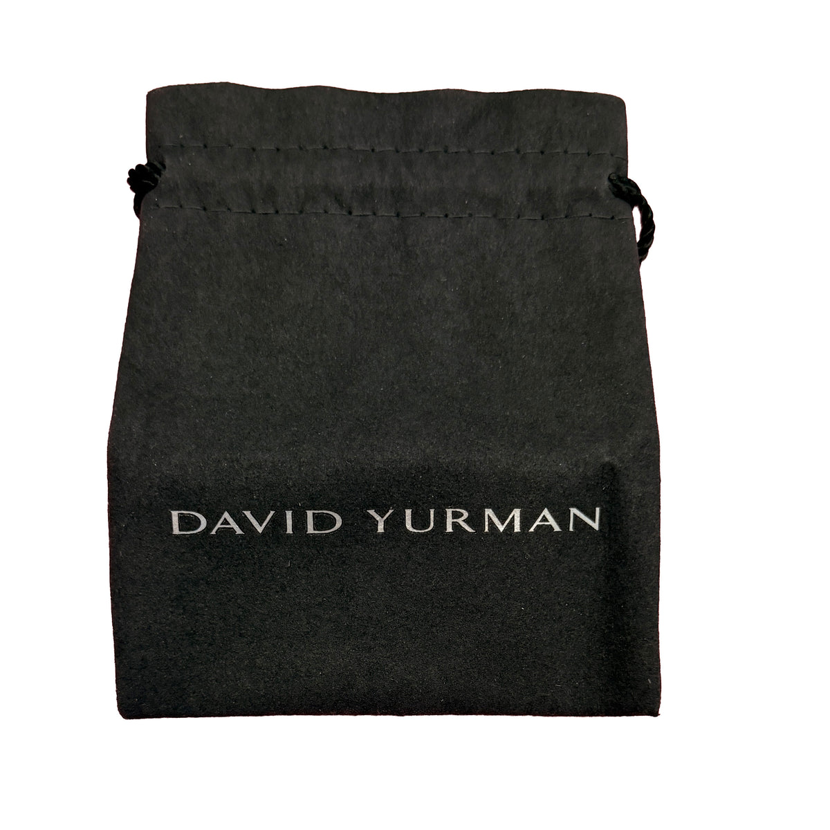 David Yurman Sterling Silver Onyx and Diamond Albion Ring box