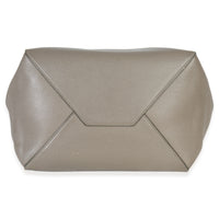 Taupe Soft Grained Calfskin Small Belt Cabas Phantom Tote