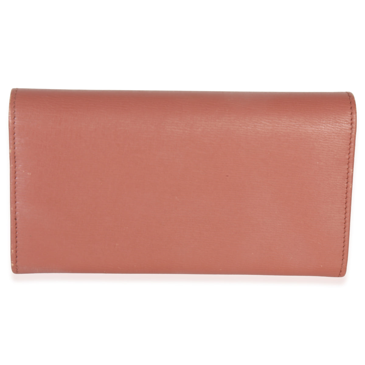 Gucci Pink Leather Interlocking G Continental Wallet Handbag bv