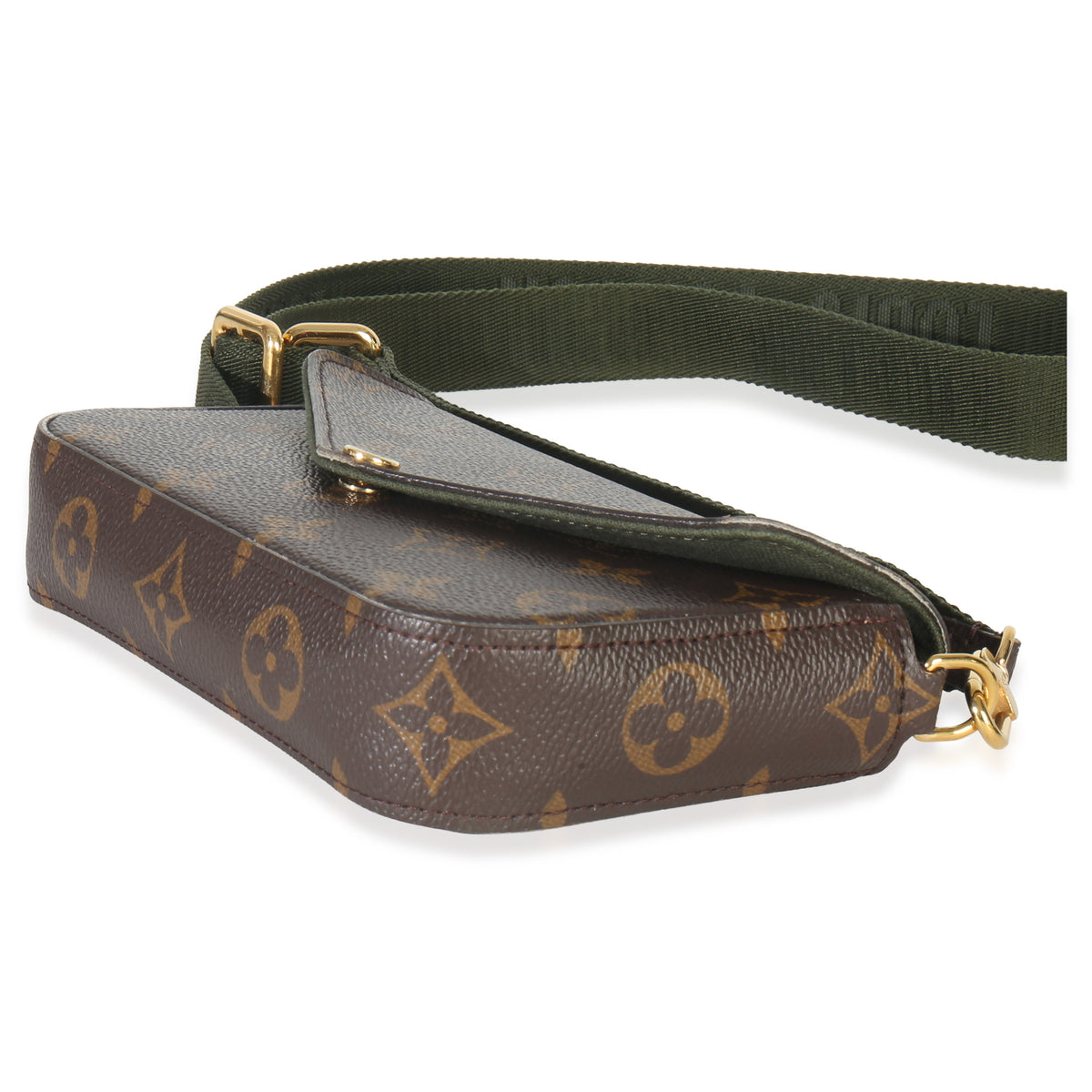 Louis Vuitton Kaki Monogram Canvas Felicie Strap & Go Handbag box