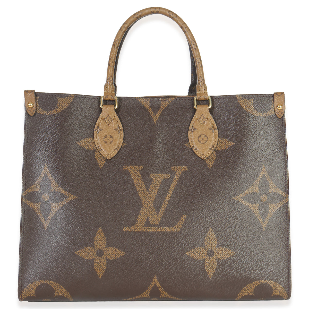 Louis Vuitton Monogram Reverse Canvas Onthego MM Handbag bv